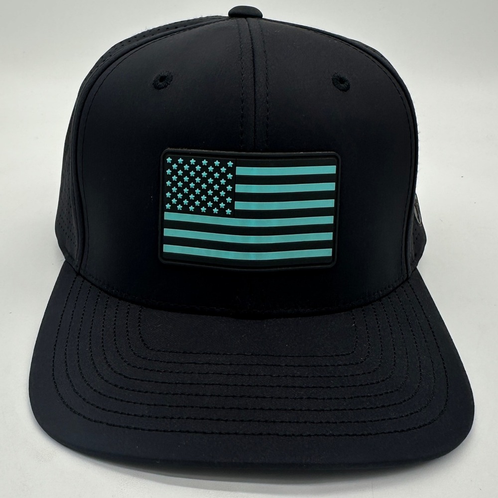 Branded Bills Elie Series Hats Dad‎ Mens OSFA American Flag Snap Back Adjustable